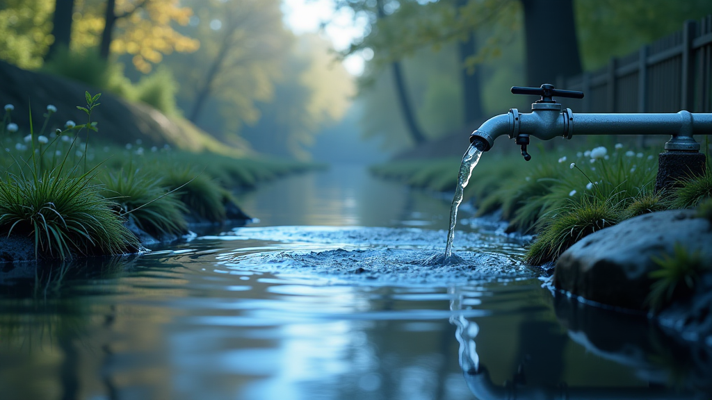 gro fl chige wasserkontrolle
