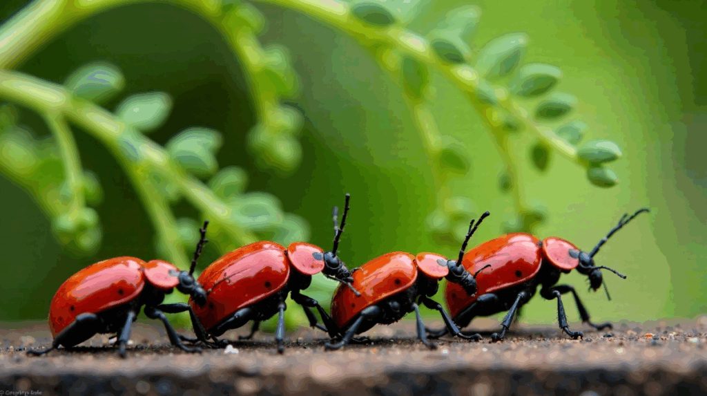 Käfer sehen Rot: Wissenschaft, Insekten, visuelle Ökologie im Fokus
