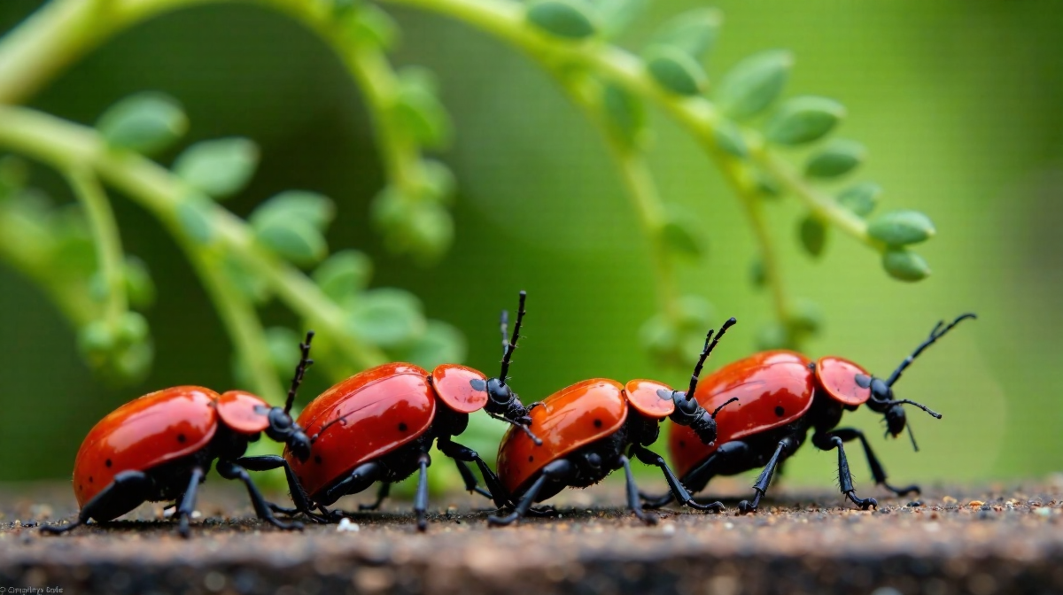 Käfer sehen Rot: Wissenschaft, Insekten, visuelle Ökologie im Fokus