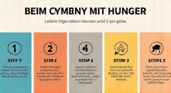 Das sind die Top 7 Schritte beim Umgang mit Hunger