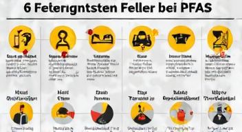 Die 6 häufigsten Fehler bei PFAS