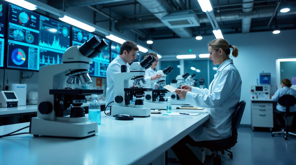 Die Evolution der Labortechnik: Fortschritt, Biotechnologie, Analytik