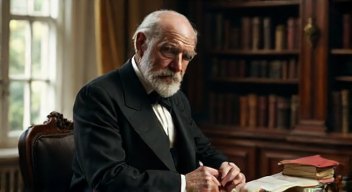 Ich bin Sigmund Freud, Psychologe und Begründer der Psychoanalyse (5/10)