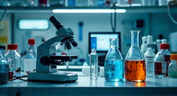 Einblick in die Labortechnik durch Johannes Schmidt (2/10)