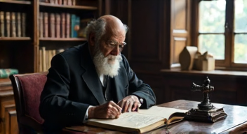 Psychoanalytische Sichtweise: Sigmund Freud, Vater der Psychoanalyse, 1856-1939 (7/10)