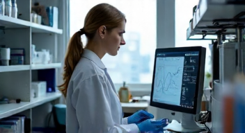 Ich bin Dr. Felicitas Koch, Expertin für Biopharma-Analytik (2/10)