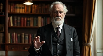 Ich bin Sigmund Freud, Vater der Psychoanalyse, 1856-1939, der über Verantwortung spricht